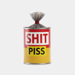 Shit Piss Skin Can
